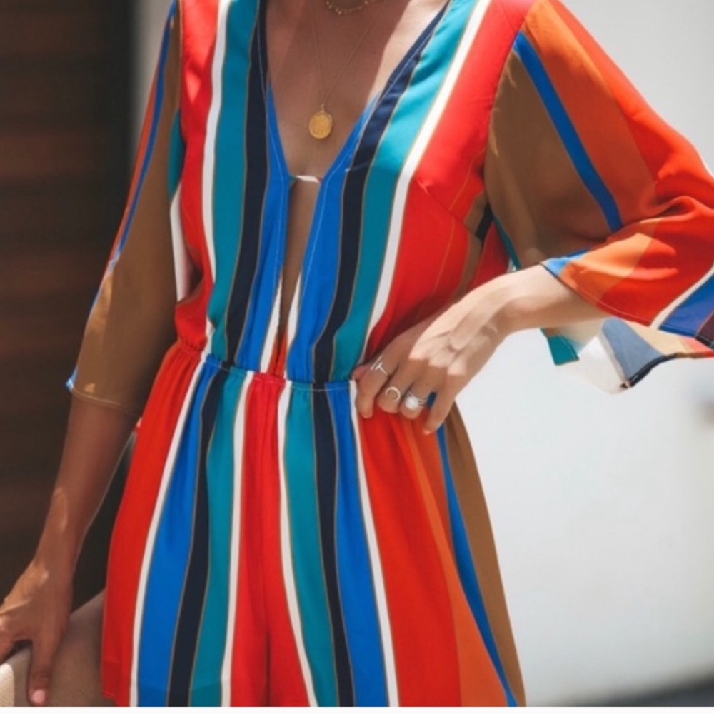 Striped Romper - Multicolor
By The Room - Ark & Co
Zumba Striped Romper